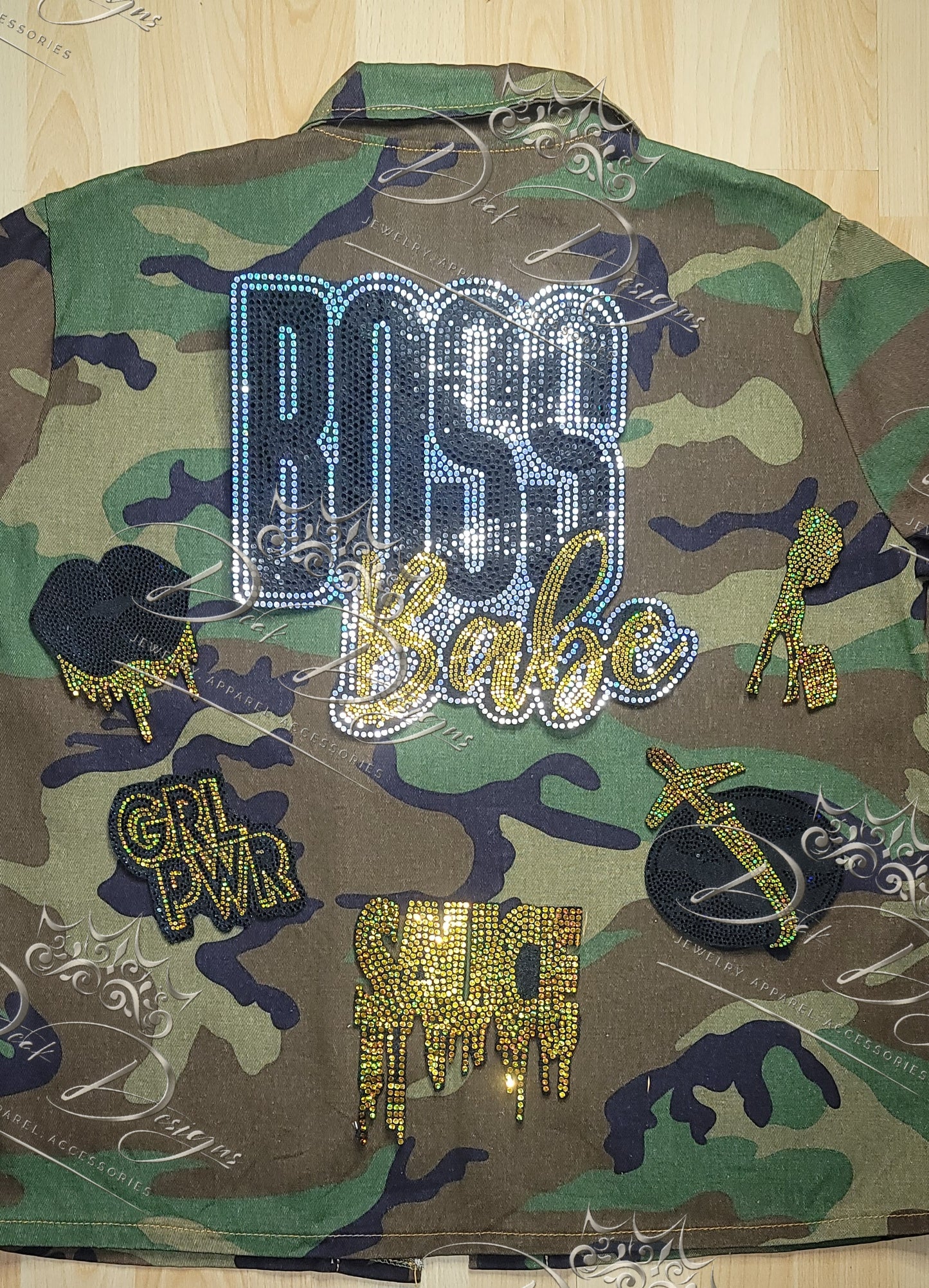 Boss Babe Camouflage Jacket