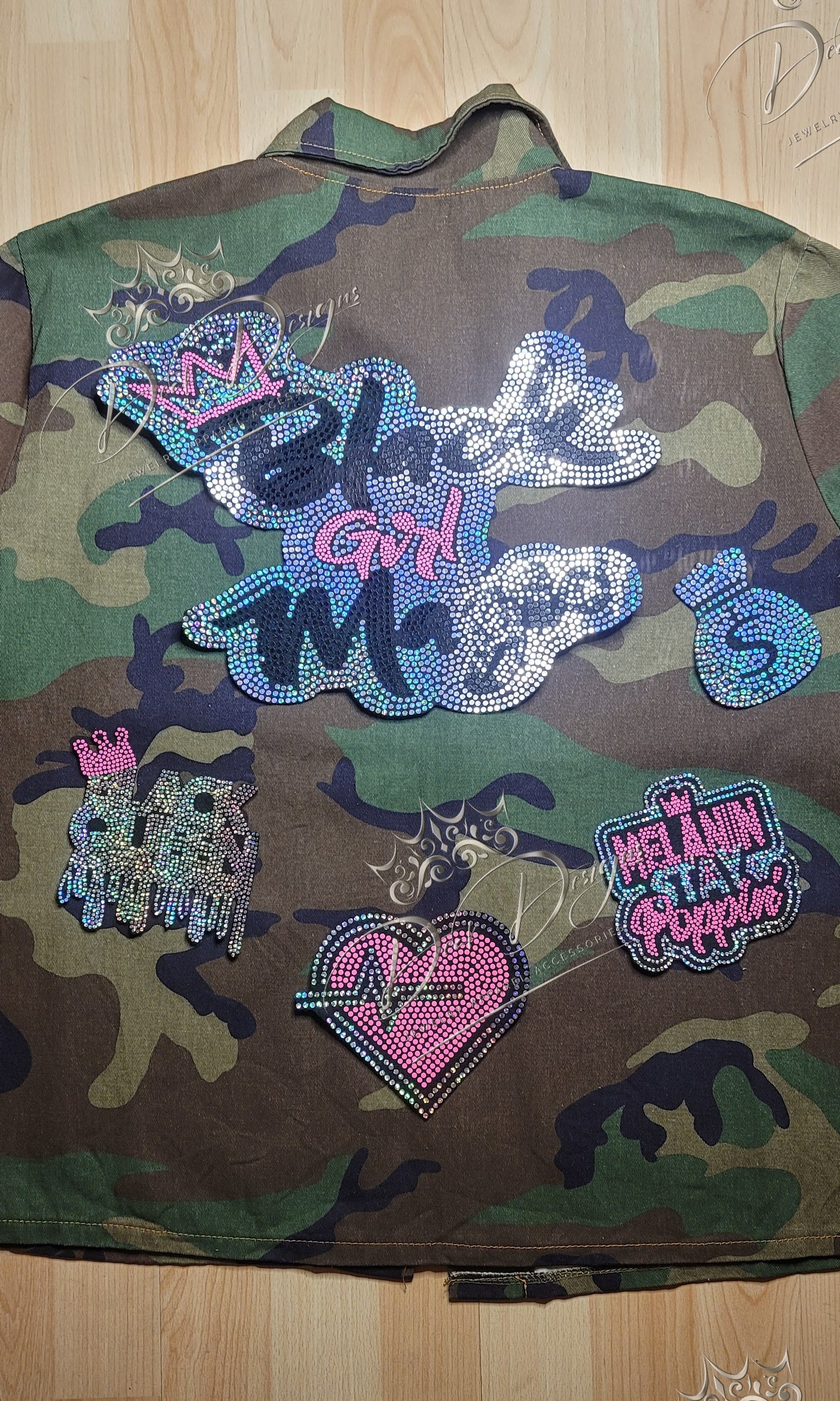 Black Girl Magic Camouflage Jacket