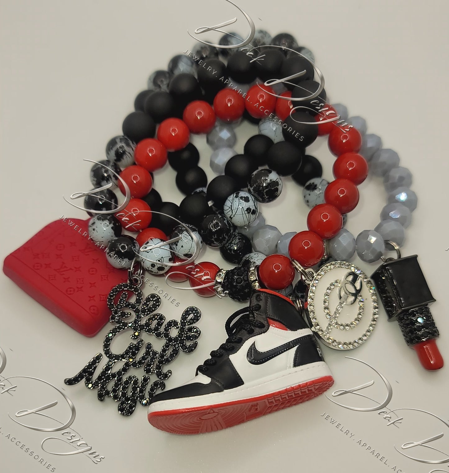 Black Girl Magic (Red and Black)