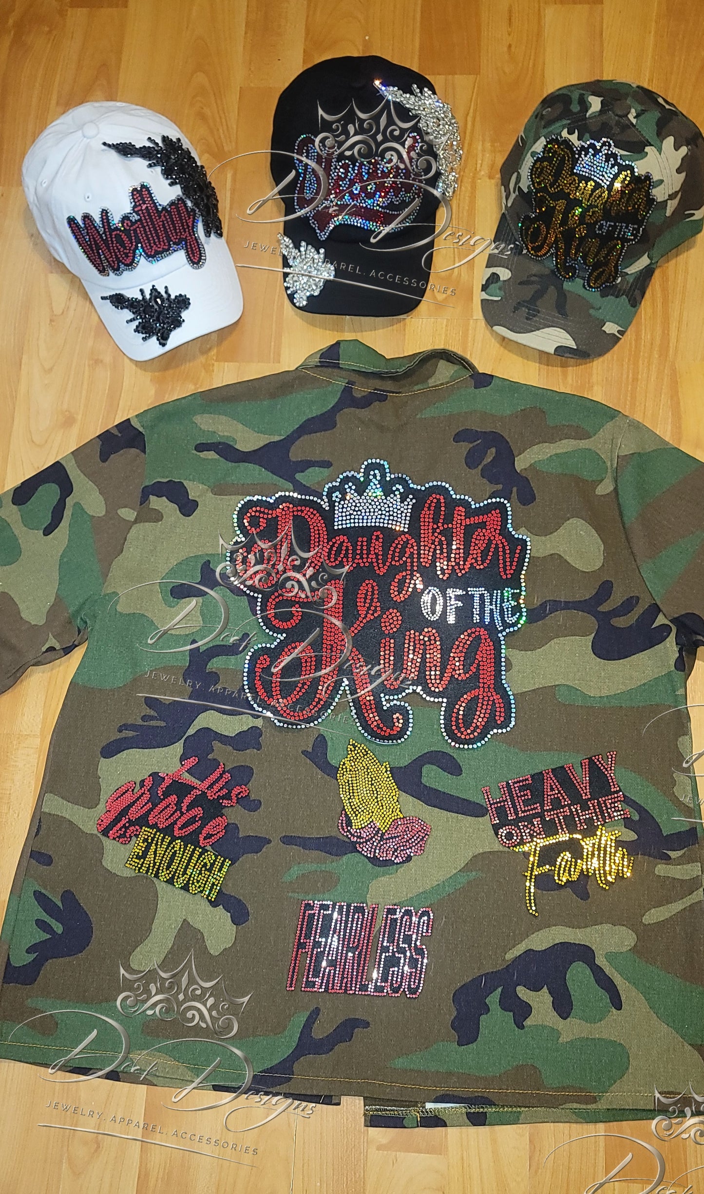 Daughter of the King Camouflage Jacket