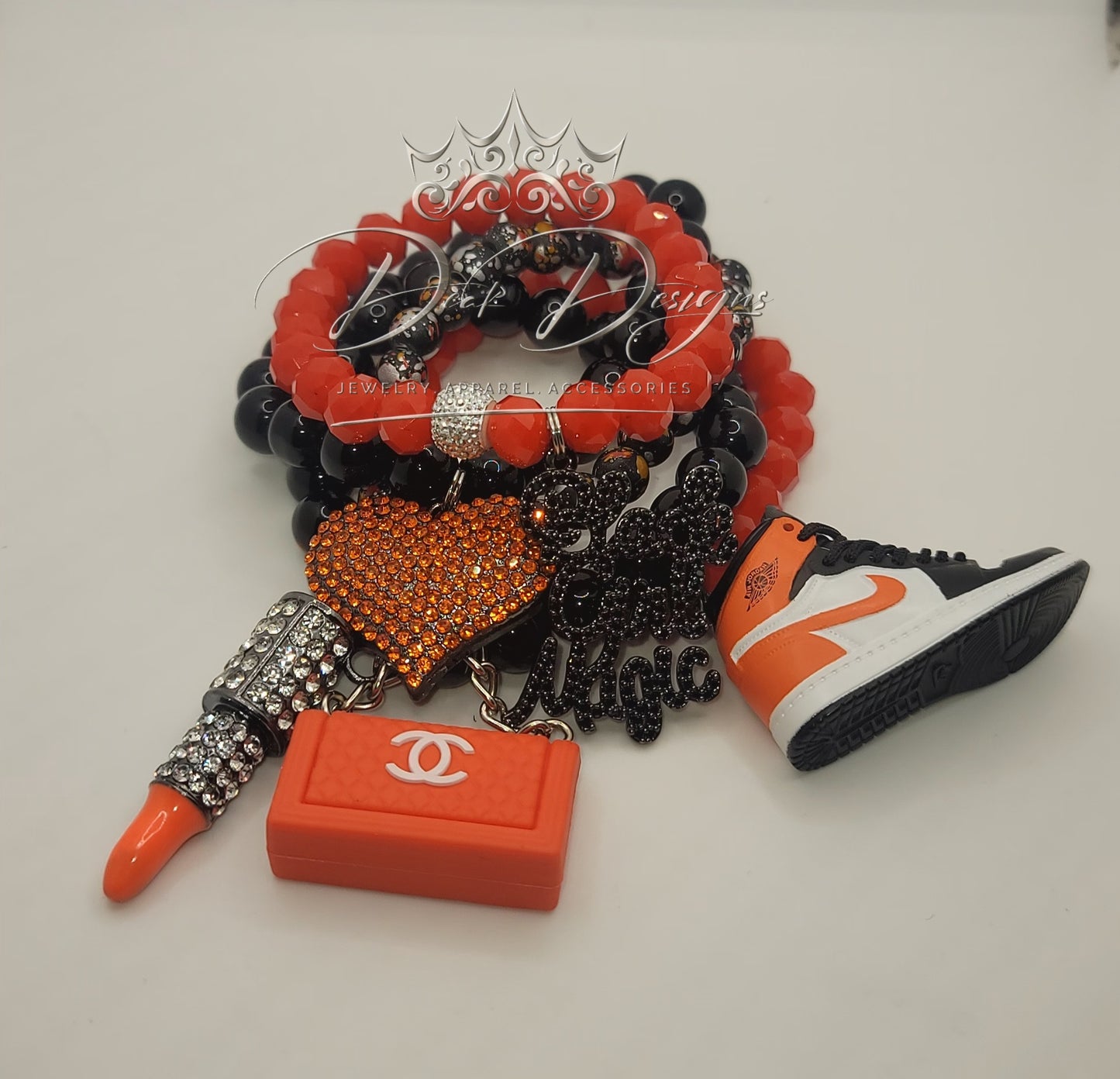 Black Girl Magic (Orange and Black)