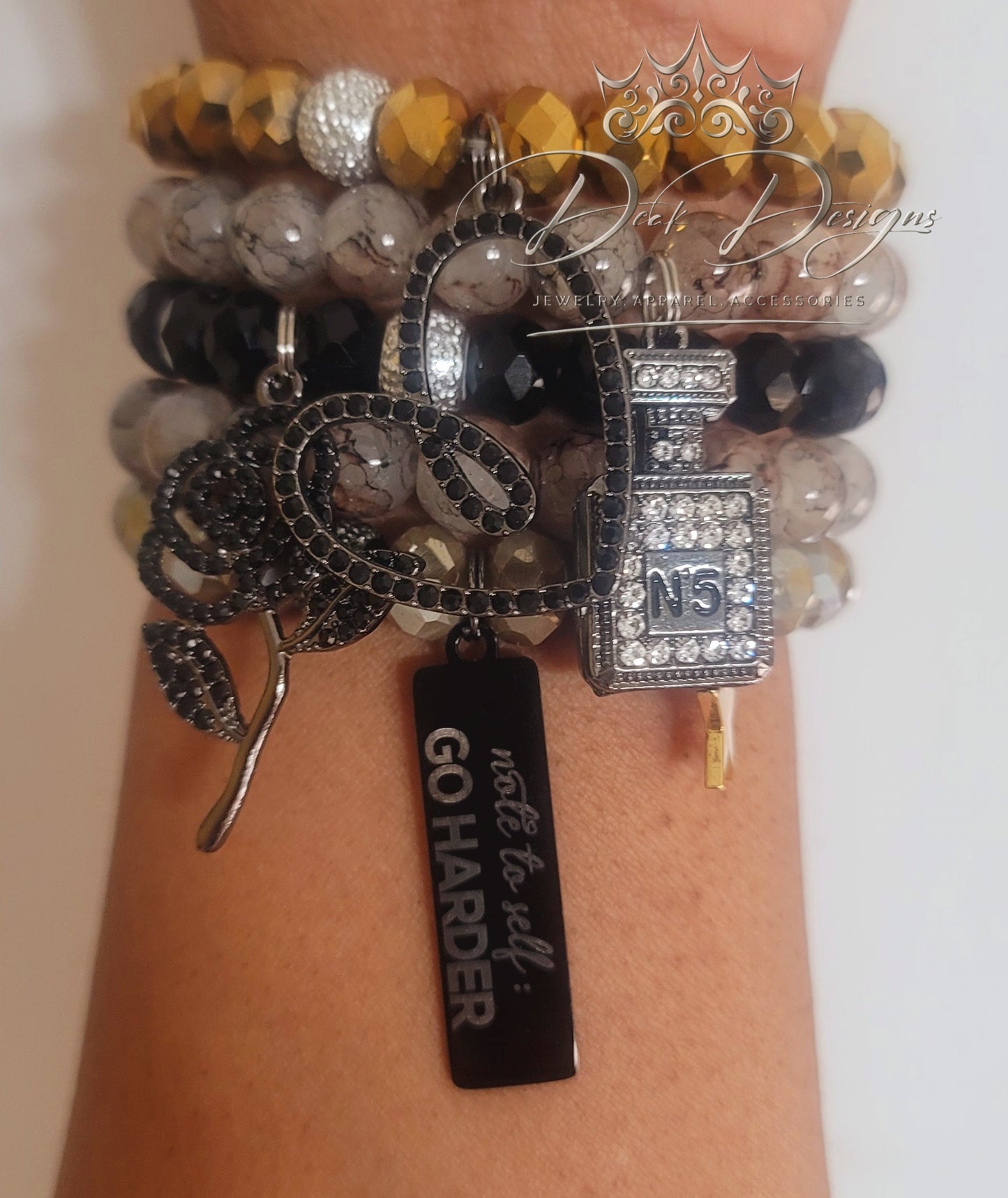 Note to Self... (Black and Gold)