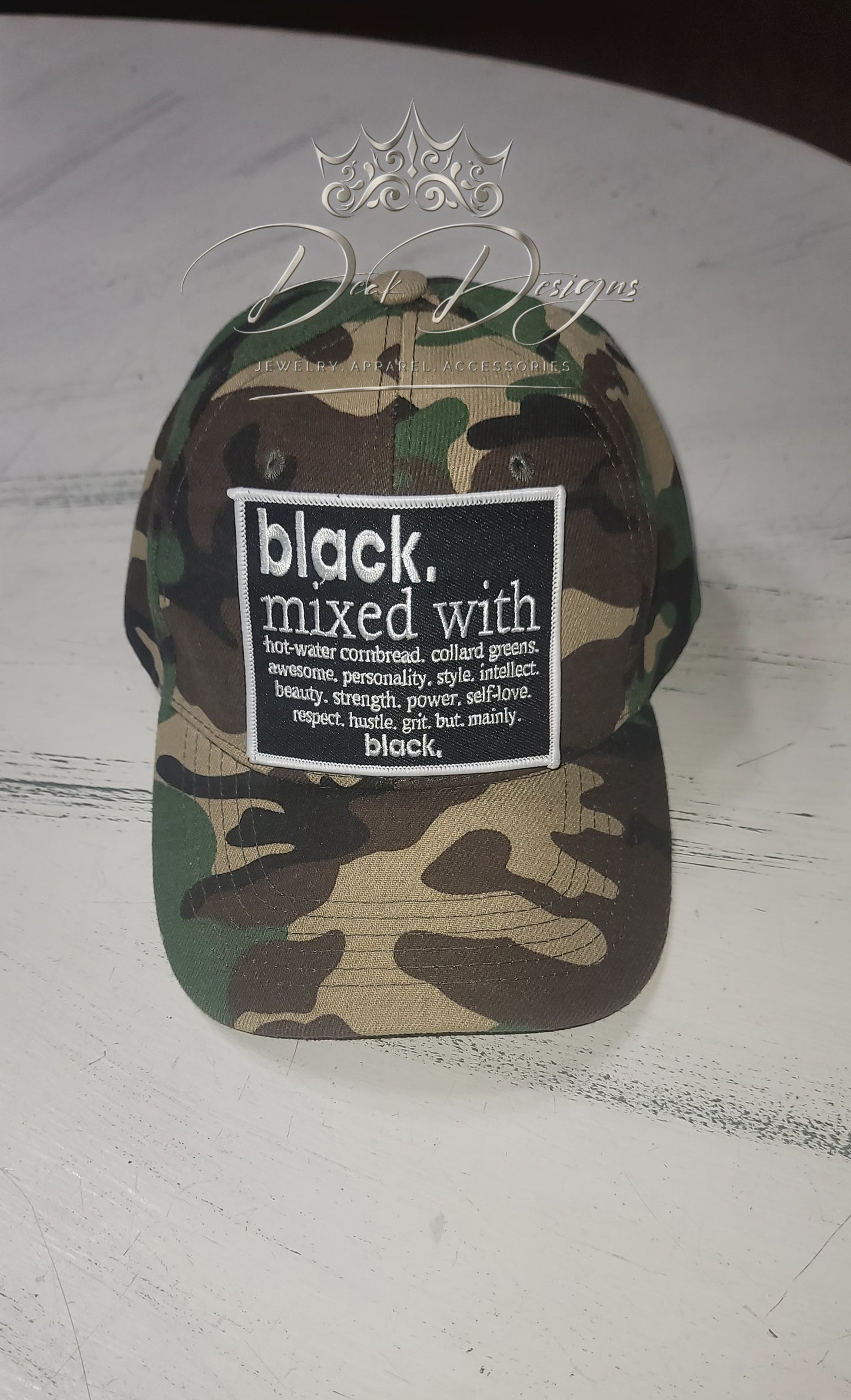 Black Mixed with Cap