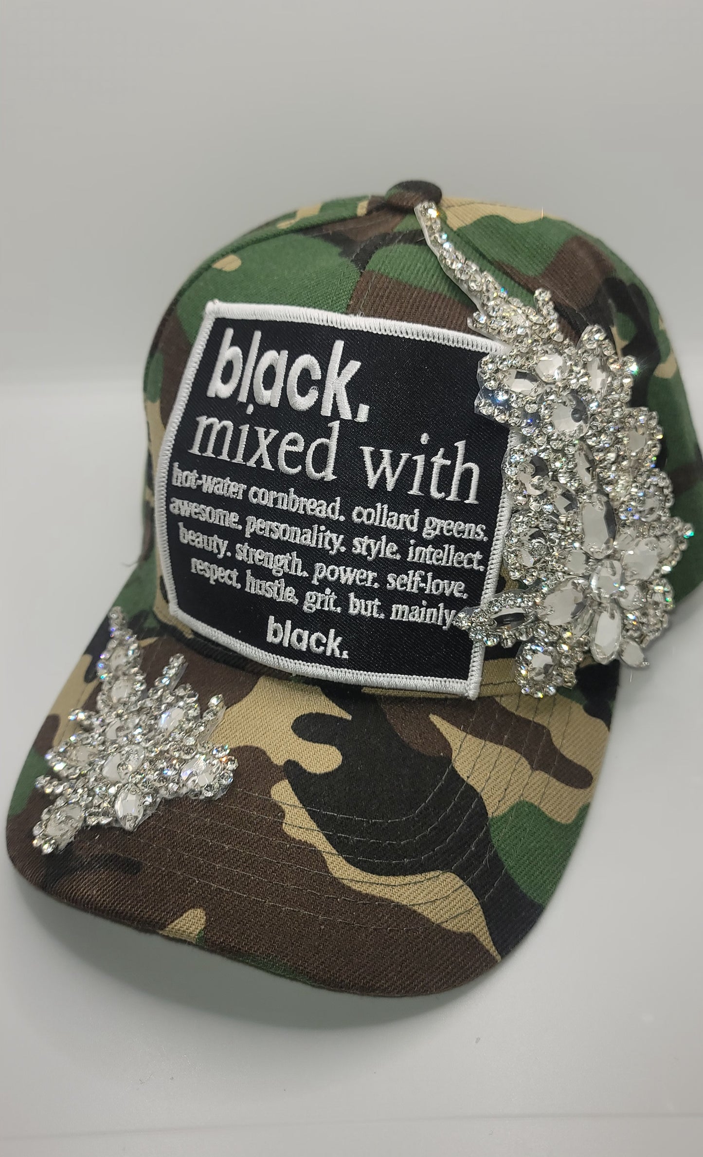 Black Mixed with Cap