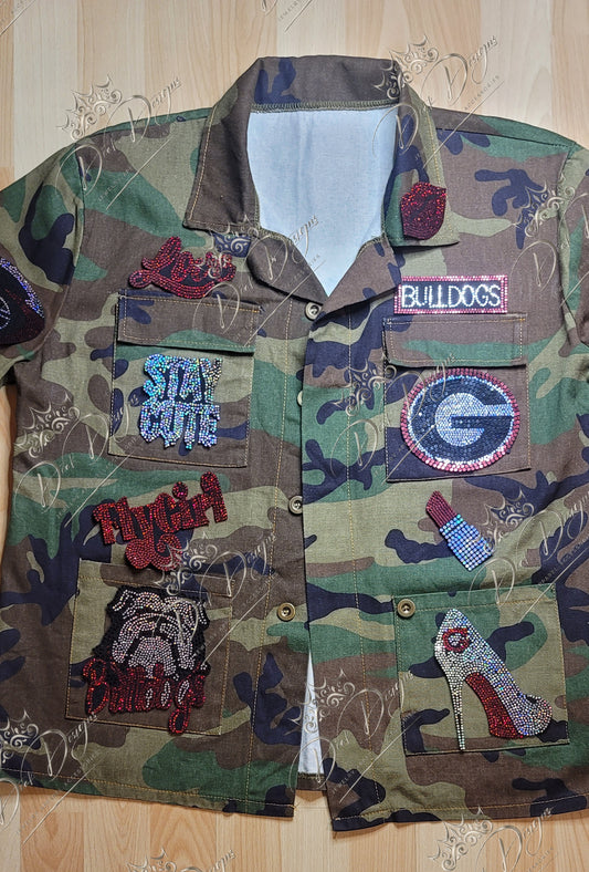 Georgia Bulldogs Camouflage Jacket