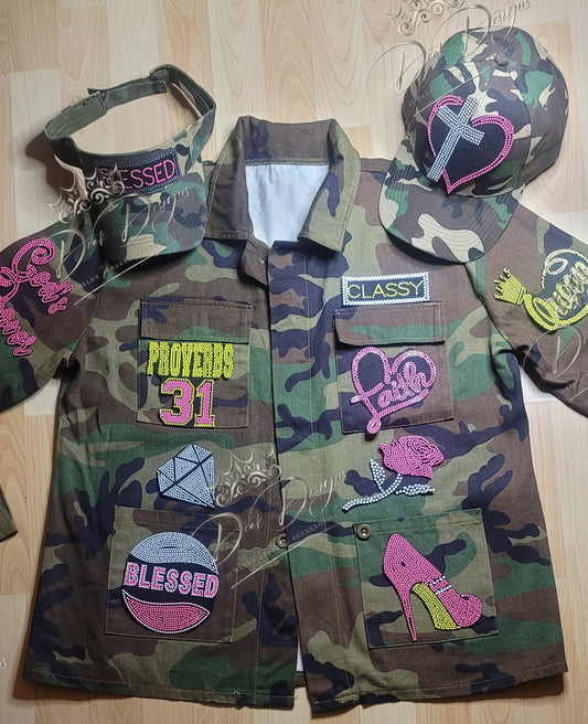 Proverbs 31 Camouflage Jacket