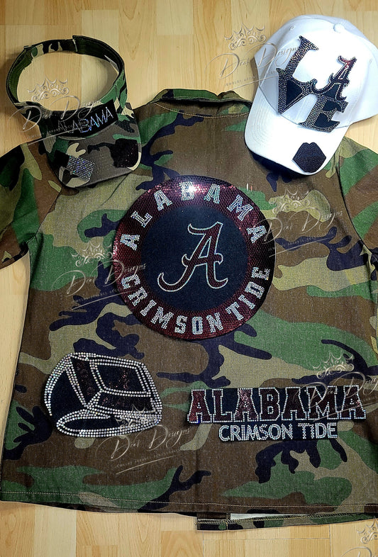 Alabama Roll Tide Camouflage Jacket