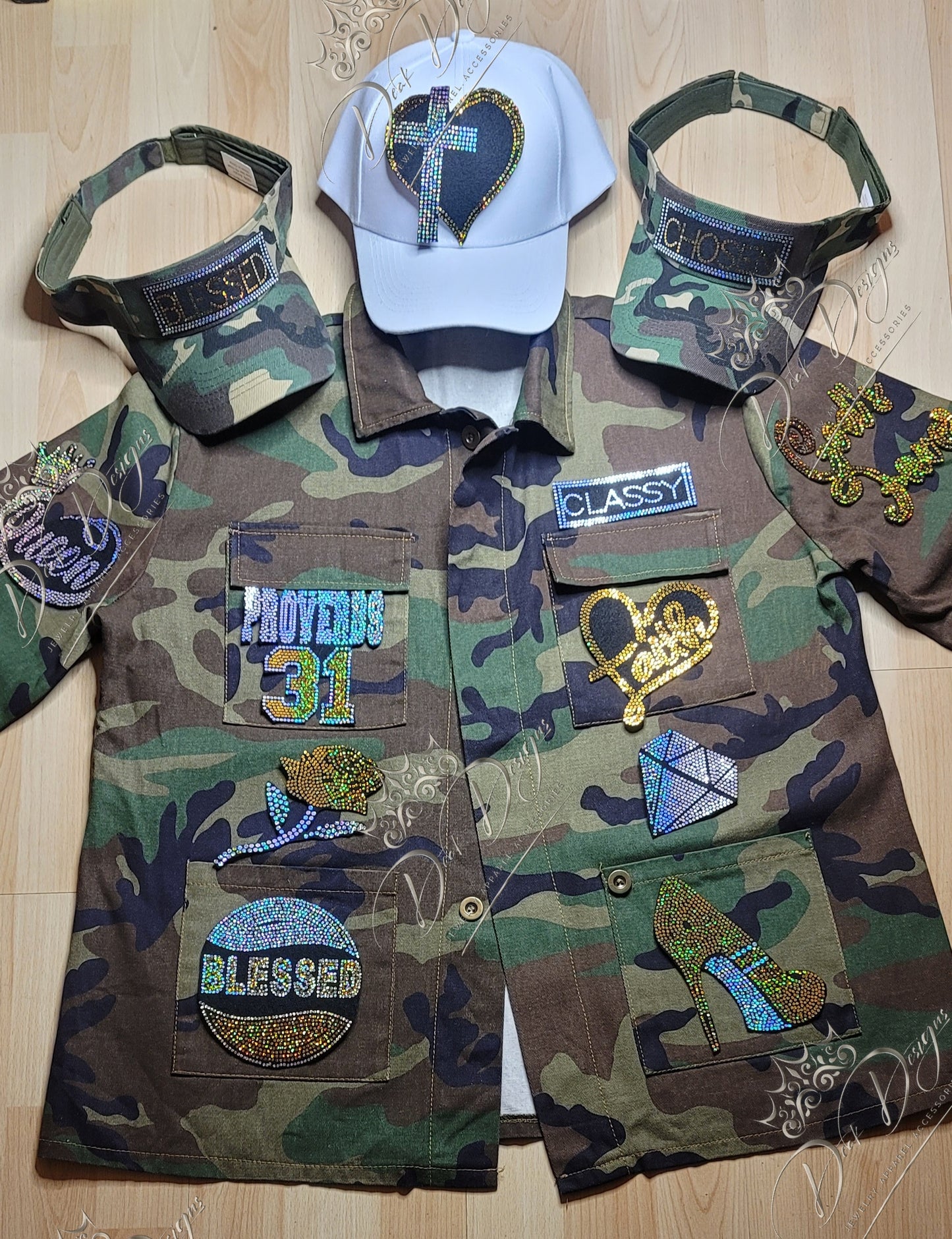 Proverbs 31 Camouflage Jacket