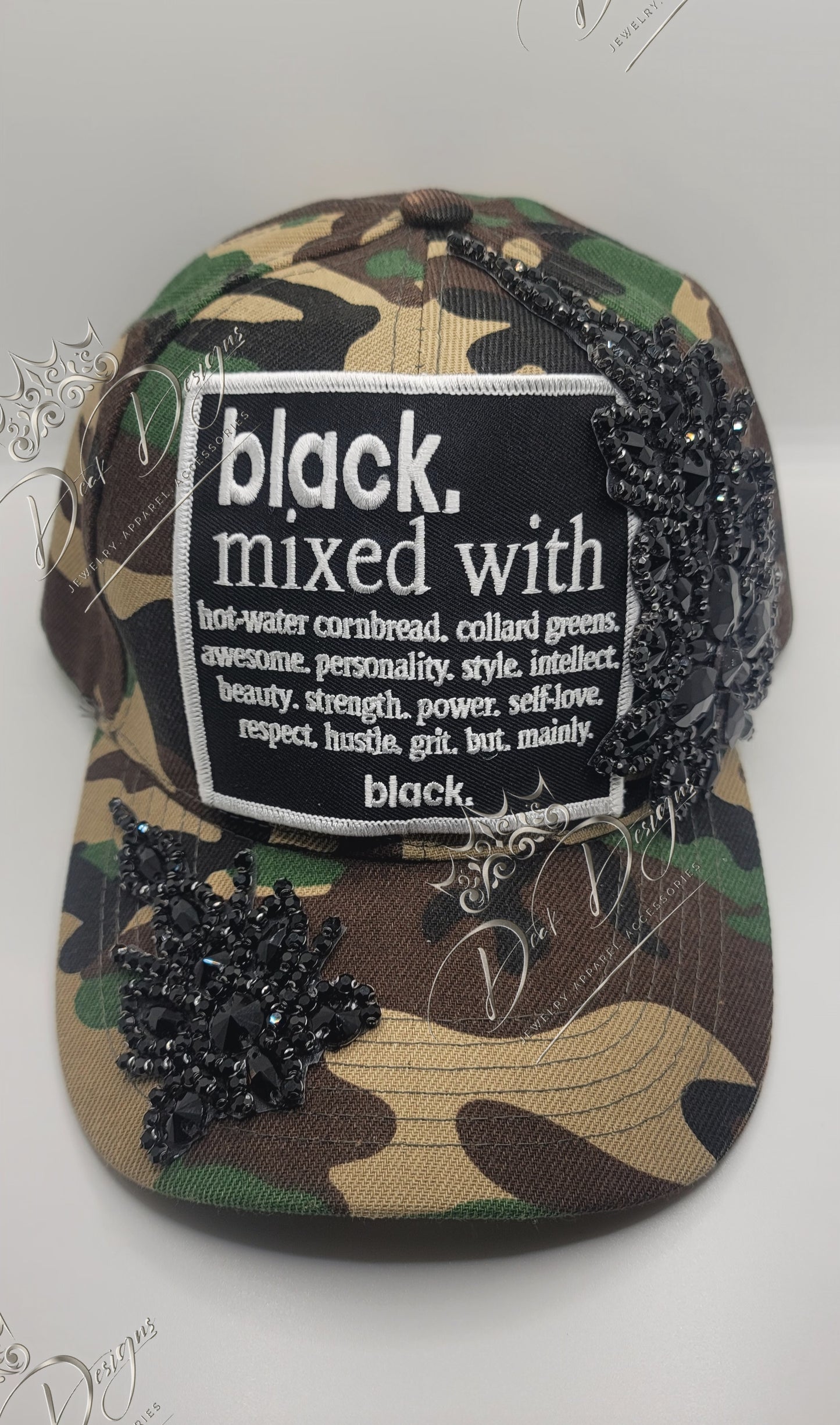 Black Mixed with Cap