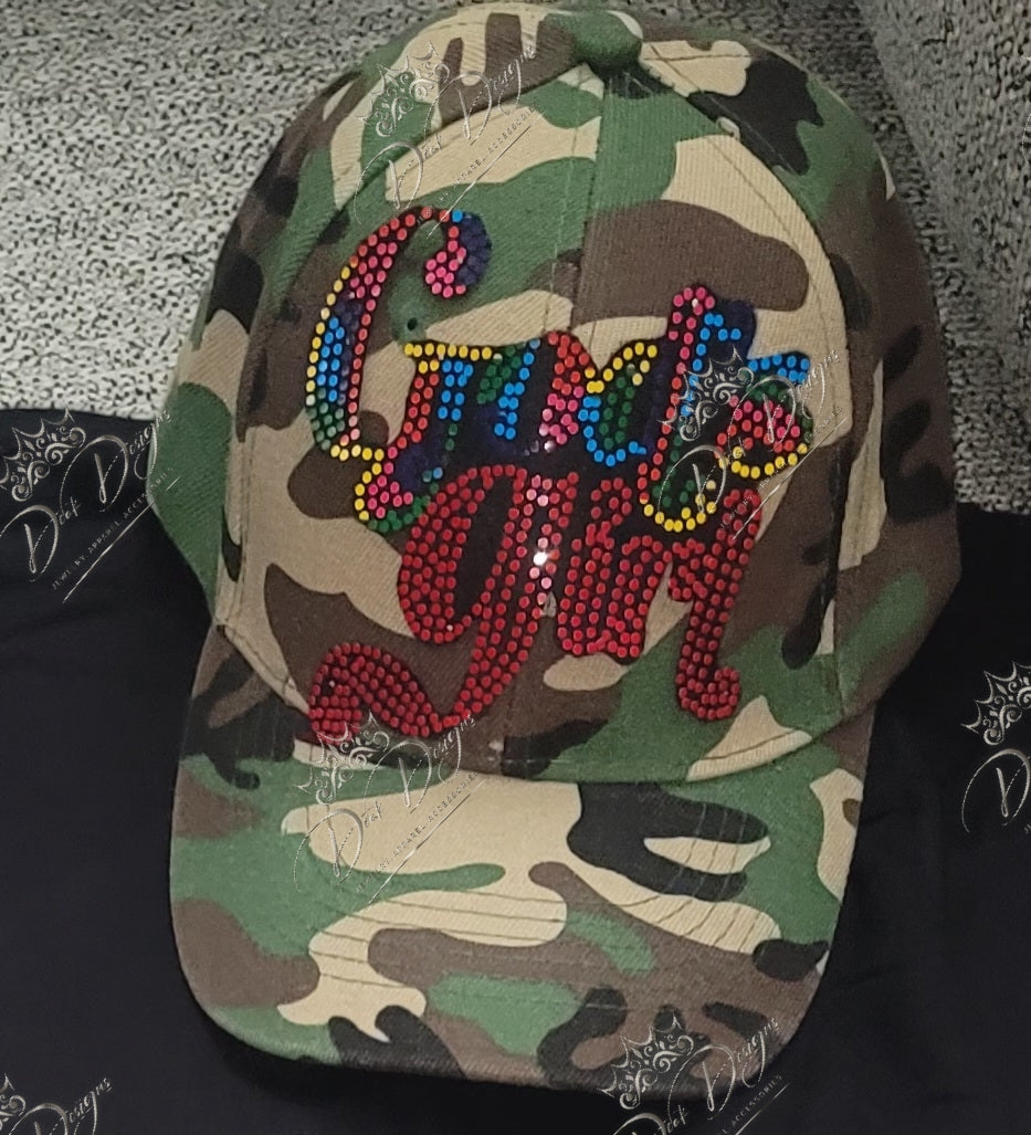 God's Girl Cap (Rainbow Red)