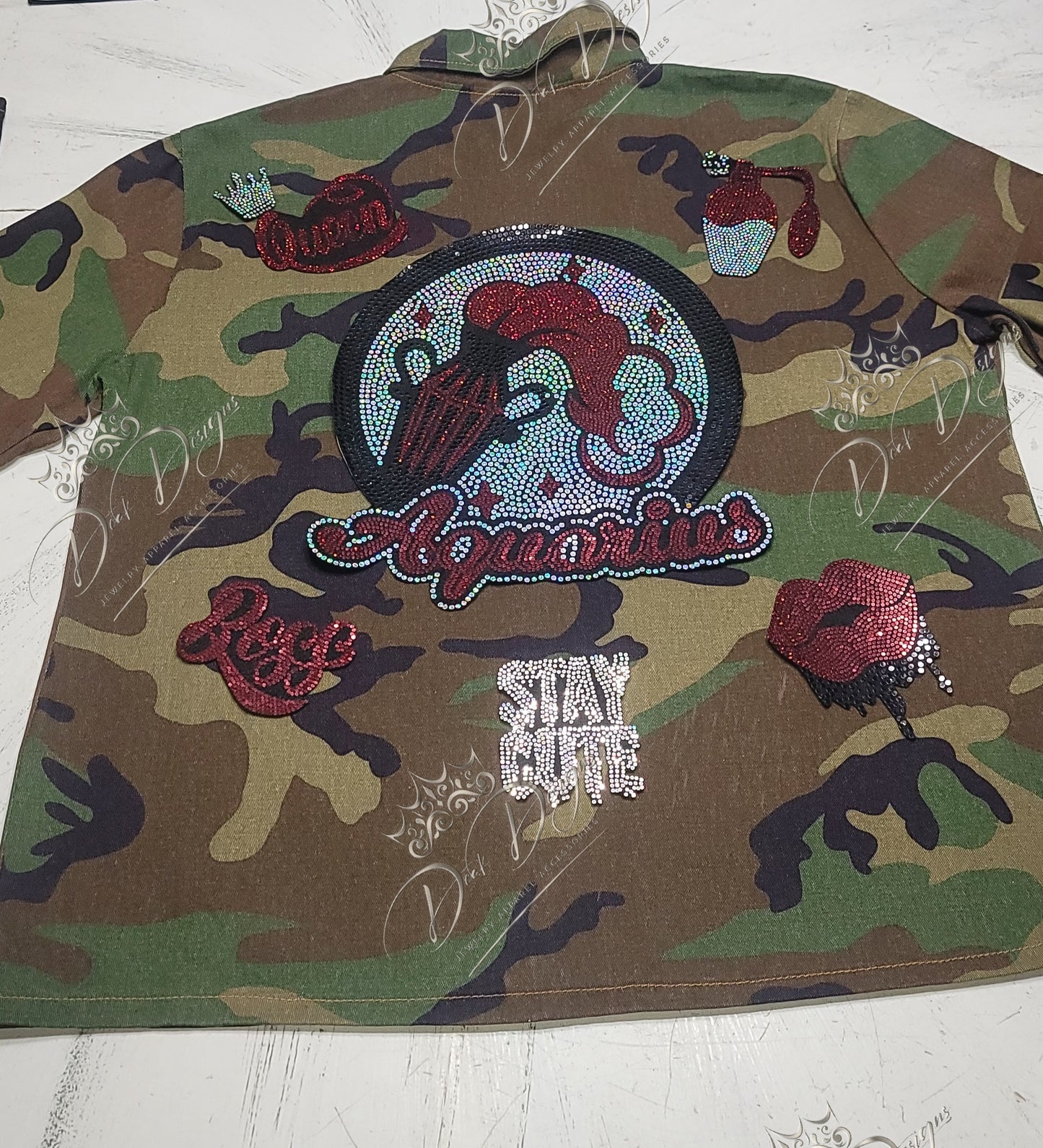 Zodiac Lux Aquarius Camo Jacket