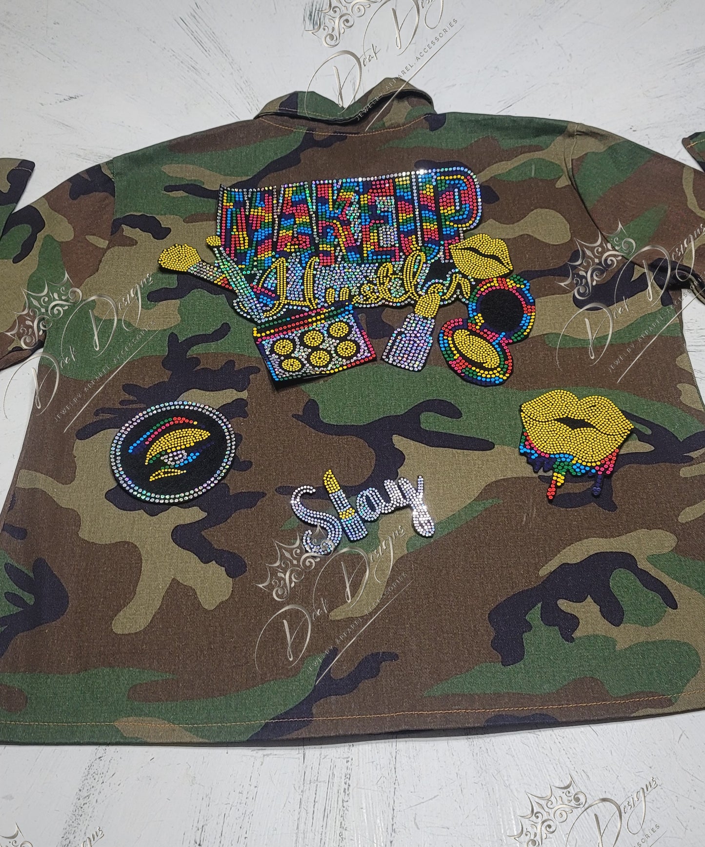 Make-Up Hustler Camo Jacket
