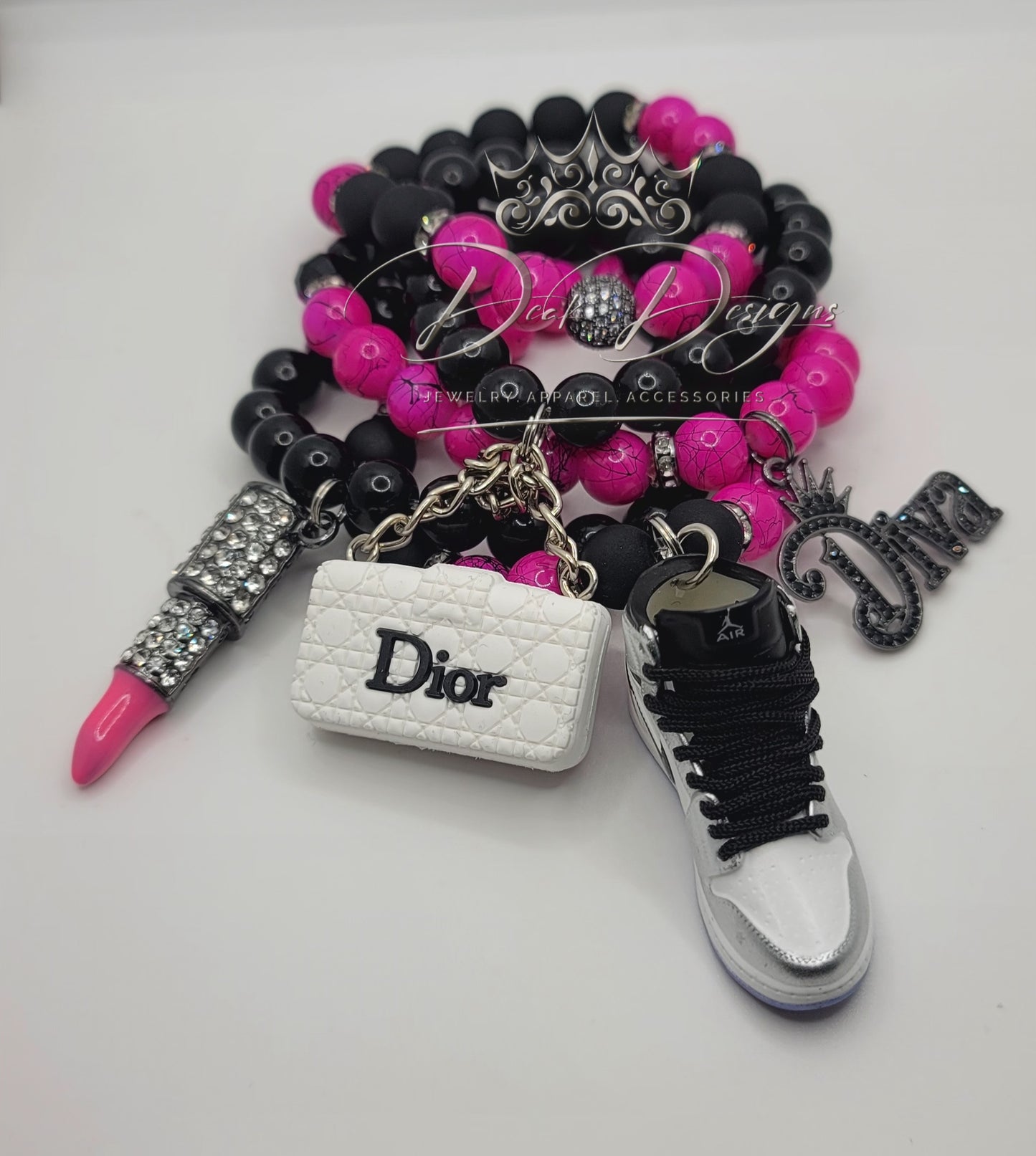 Diva Stack (Pink and Black)