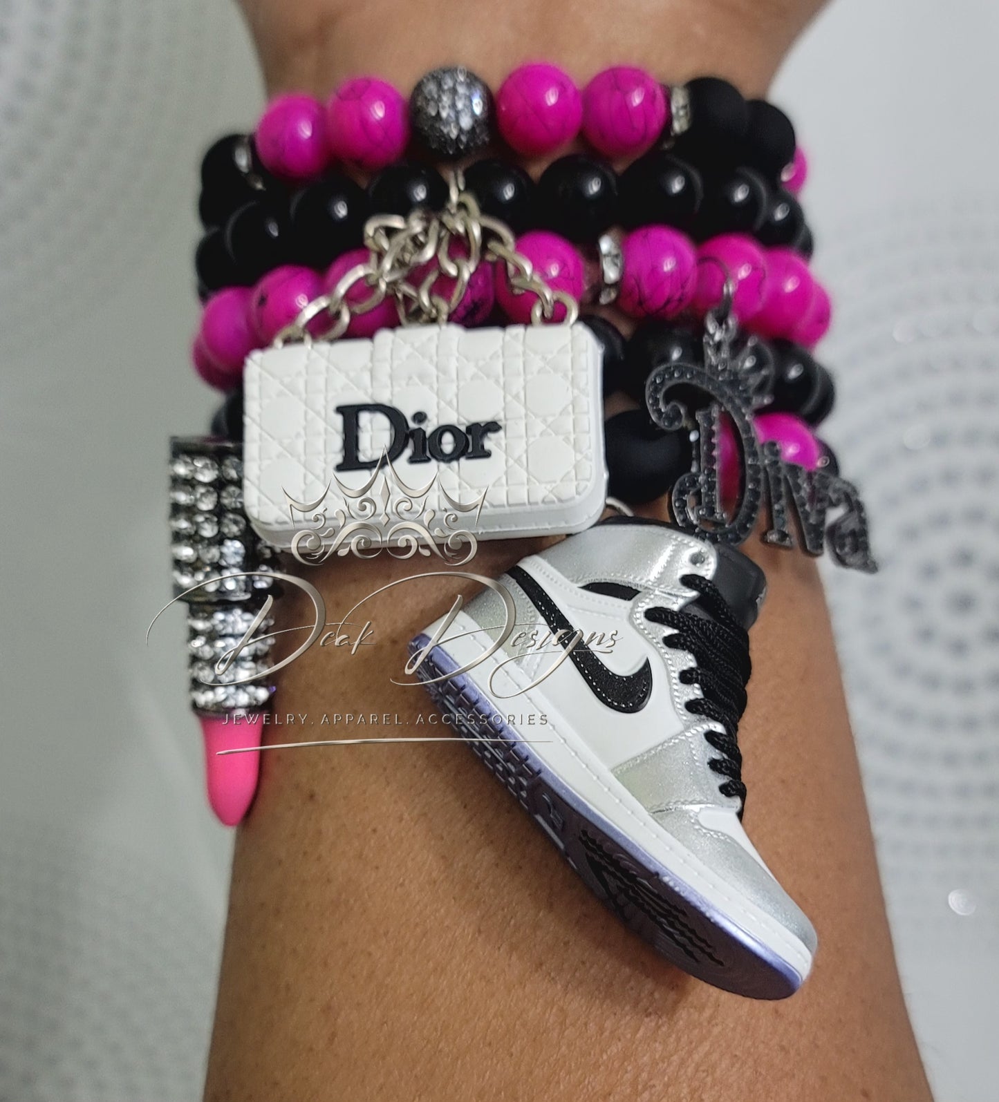 Diva Stack (Pink and Black)