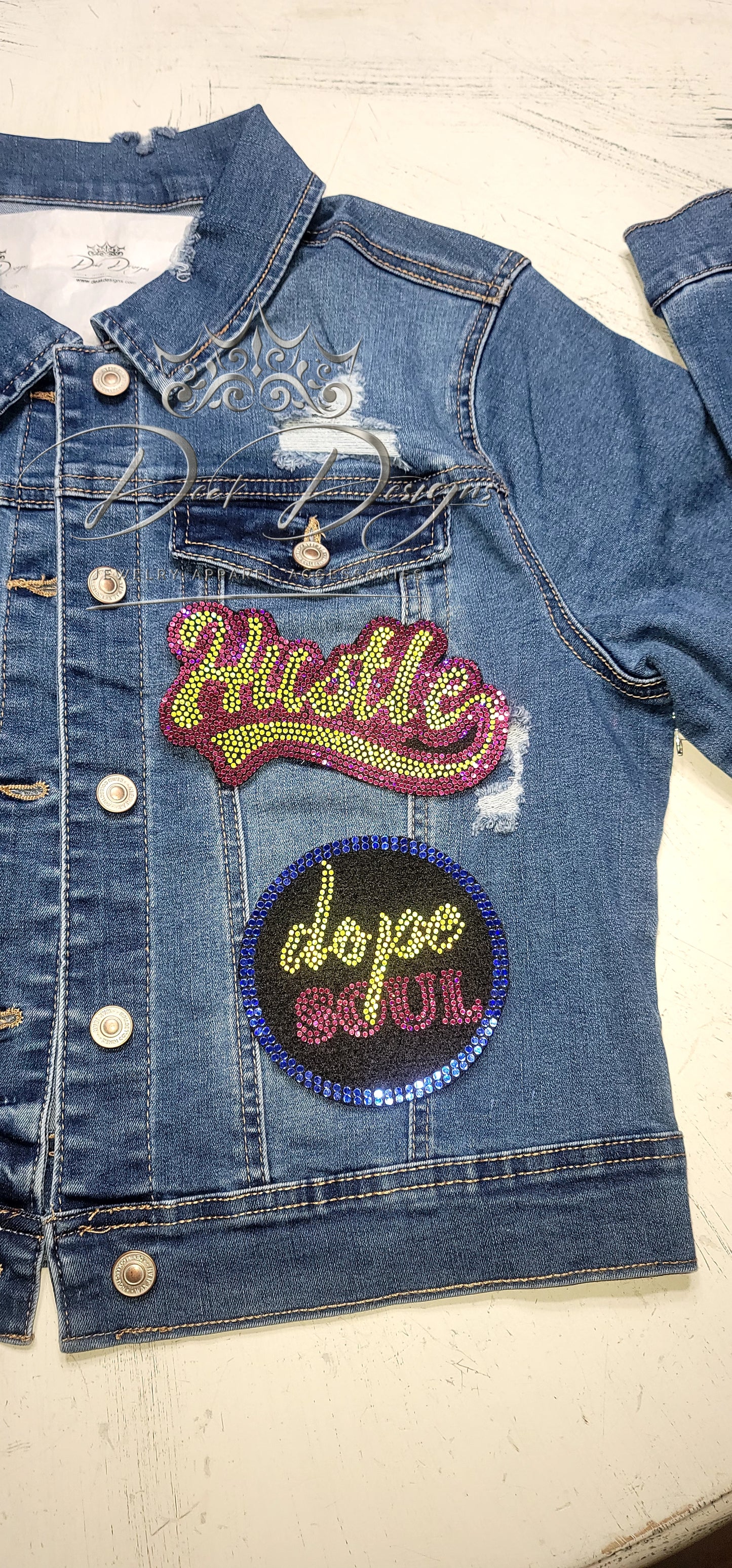 Zodiac Libra Denim Jacket