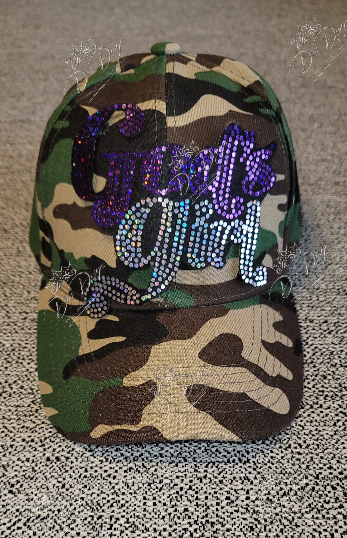God's Girl Cap (Purple and Silver)