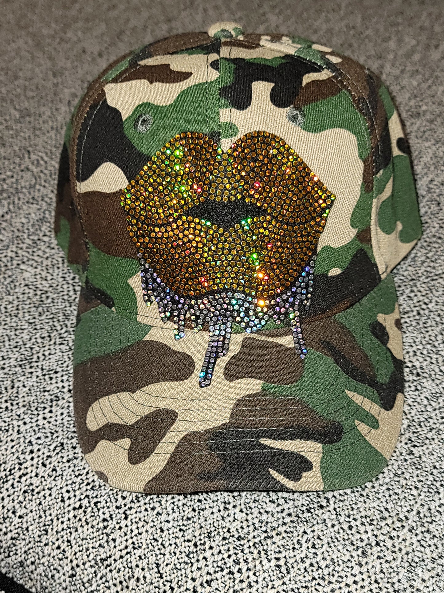 Drip Lip Camo Cap