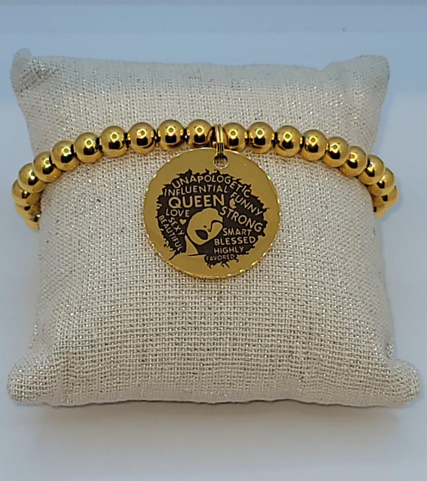 Queen Beaded Bracelet