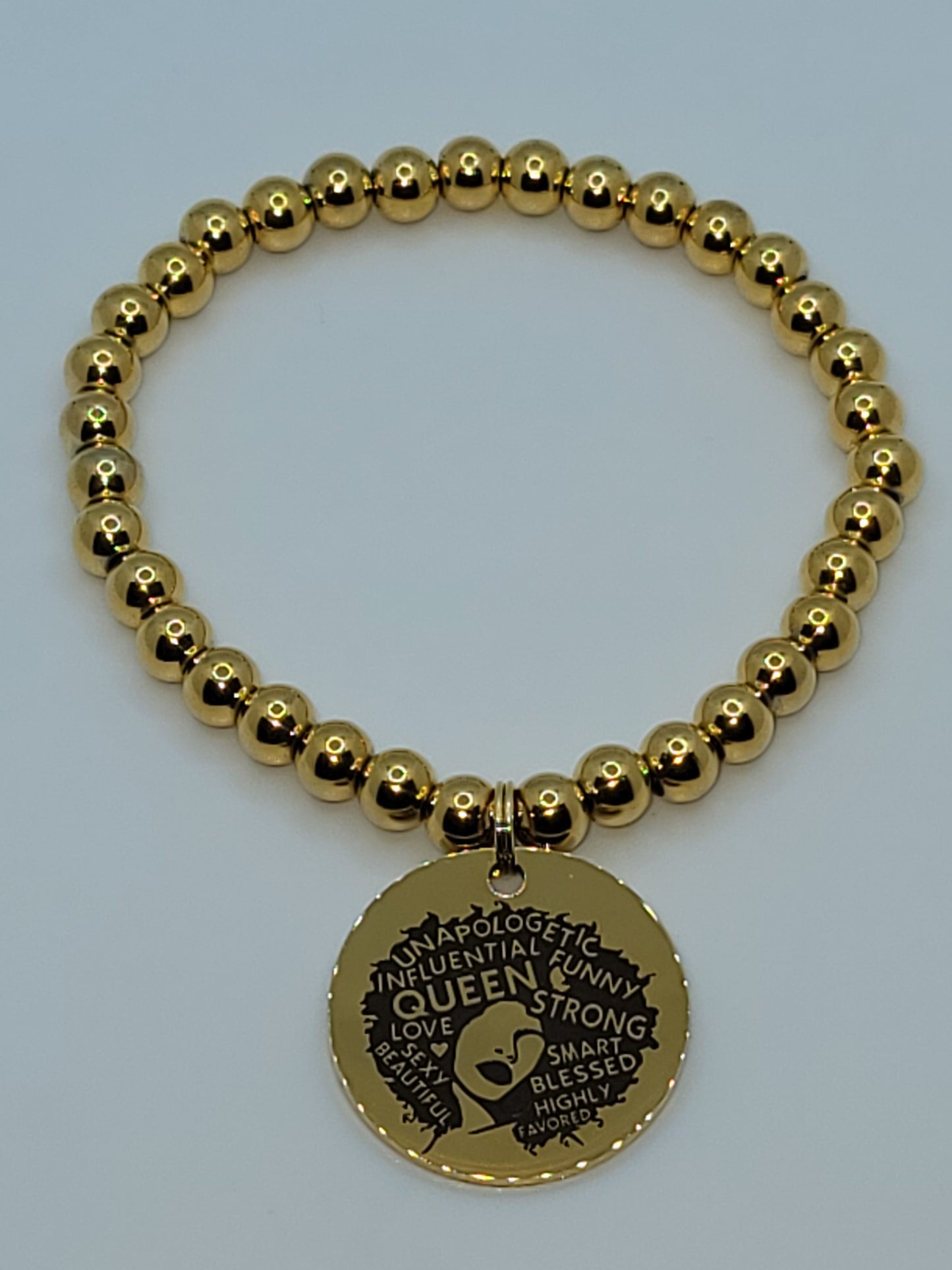 Queen Beaded Bracelet