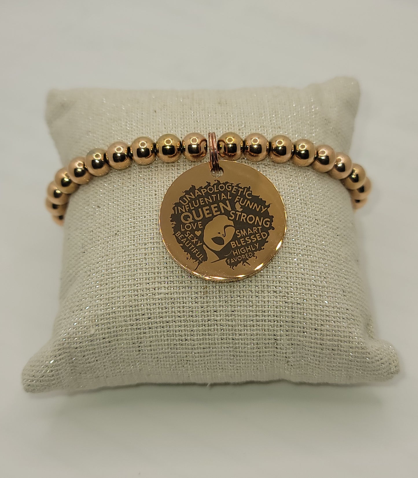 Queen Beaded Bracelet