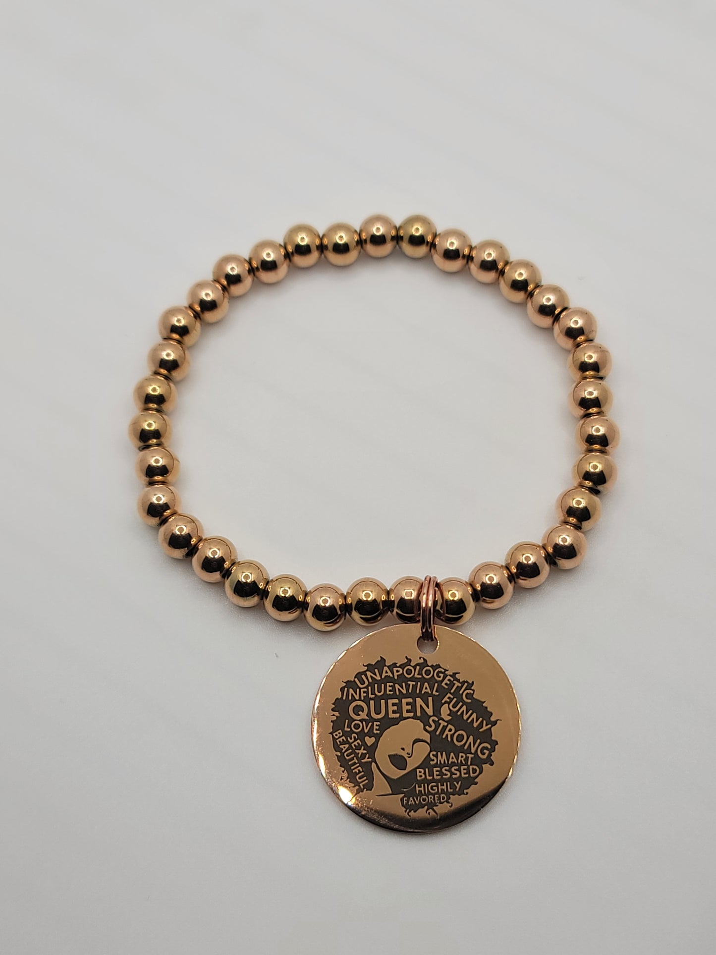 Queen Beaded Bracelet