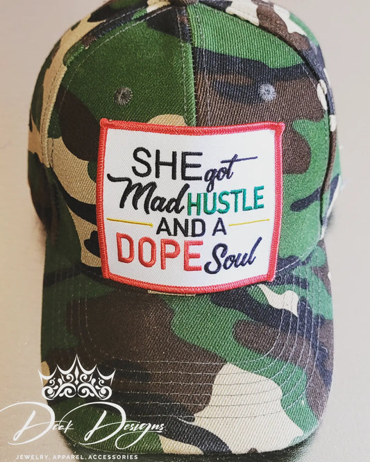Mad Hustle Dope Soul Camo Cap