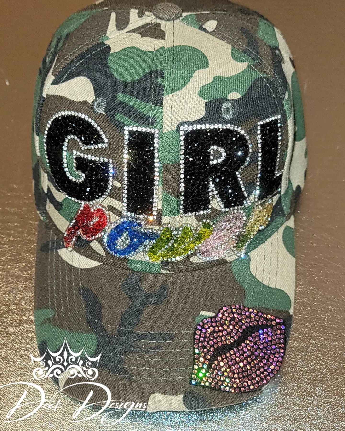 Girl Power Camo Cap