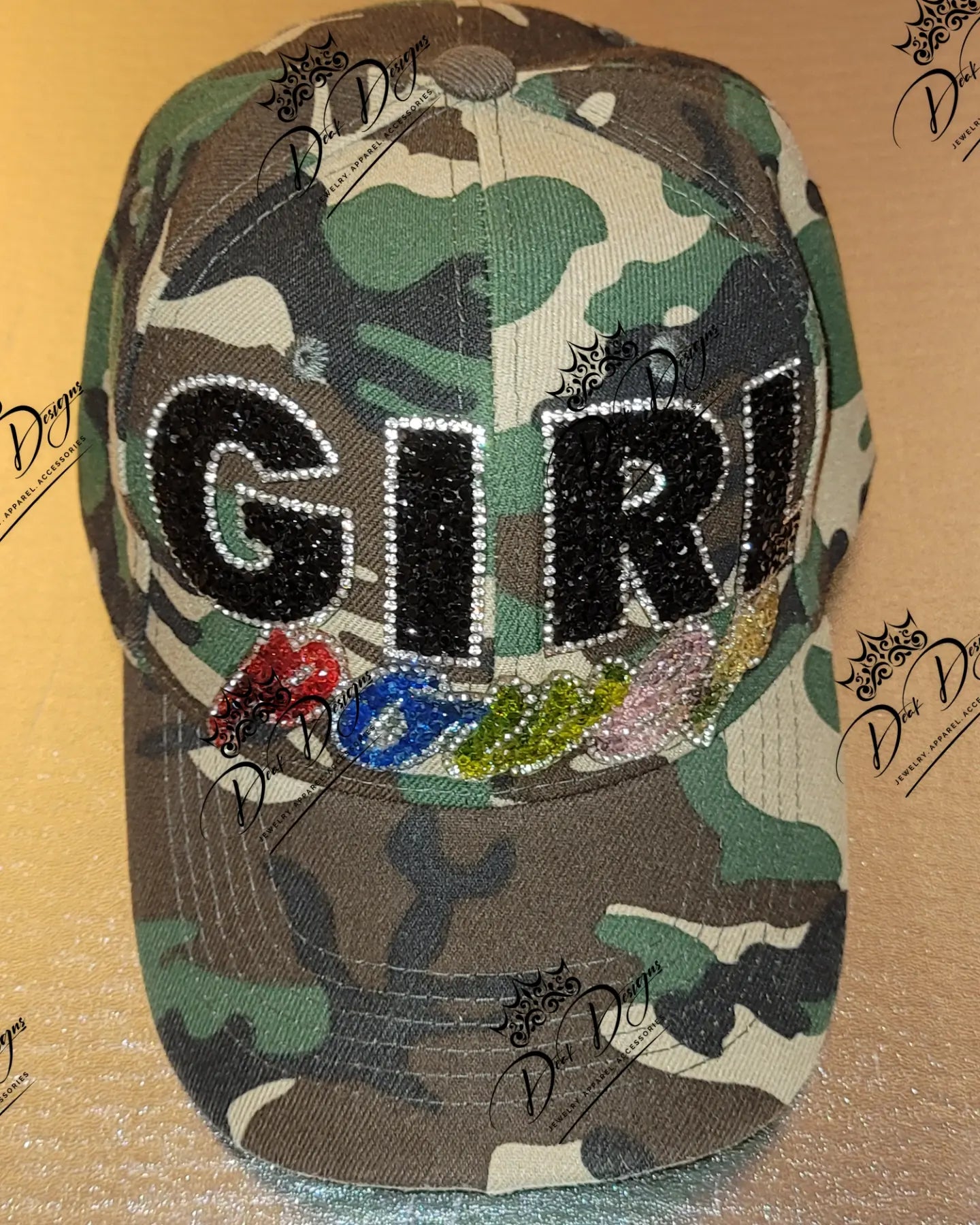 Girl Power Camo Cap