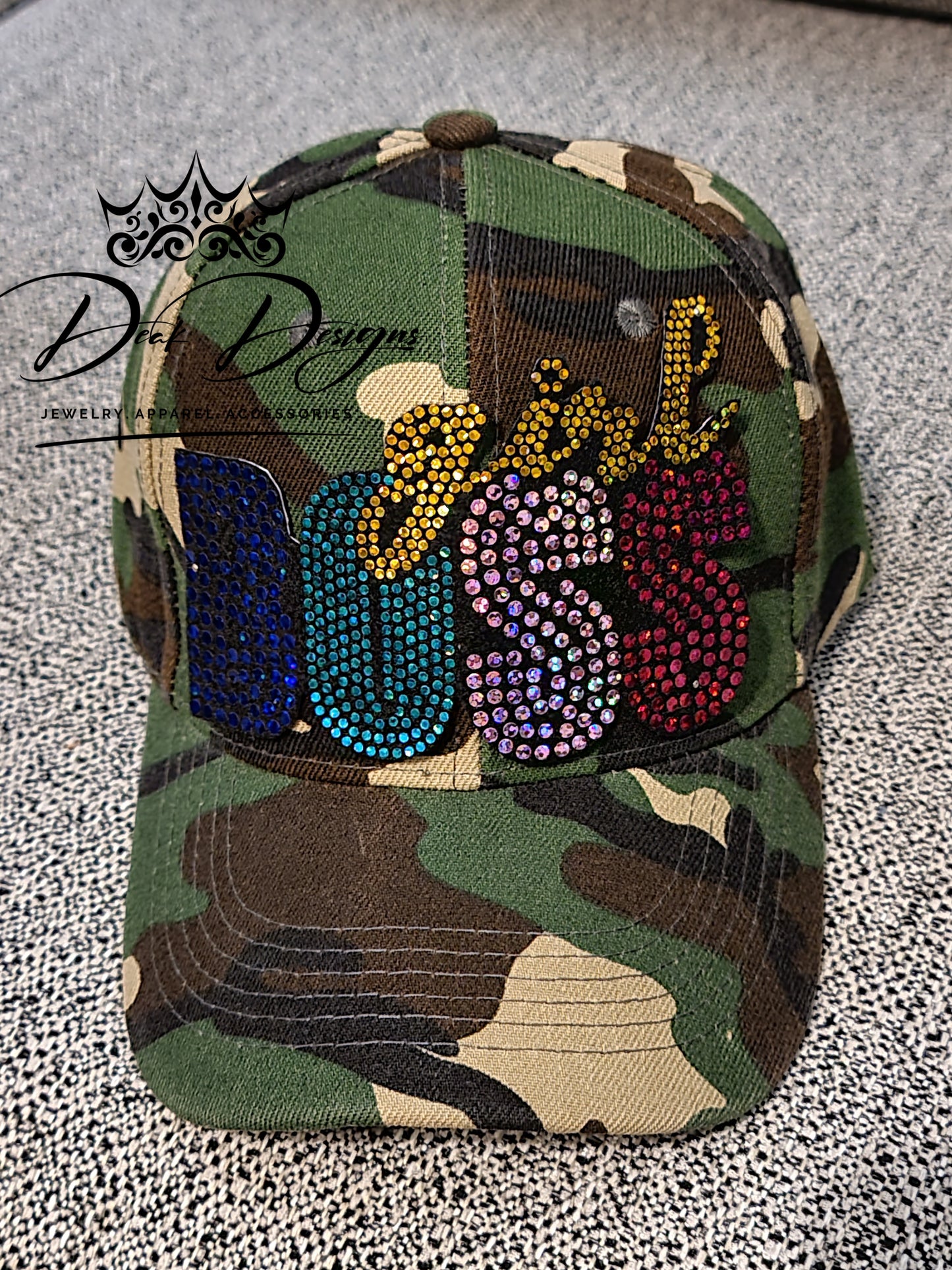 Girl Boss Camo Cap