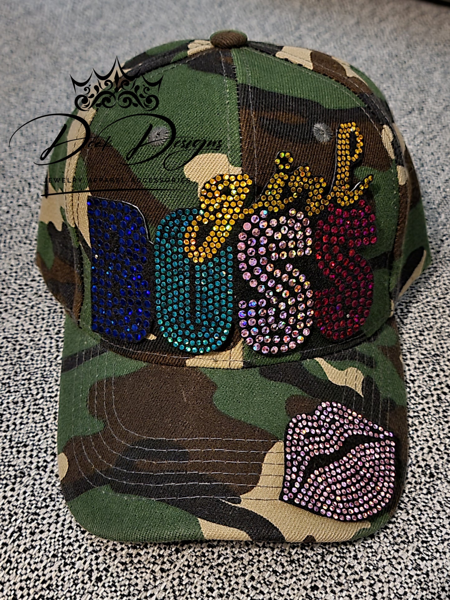 Girl Boss Camo Cap