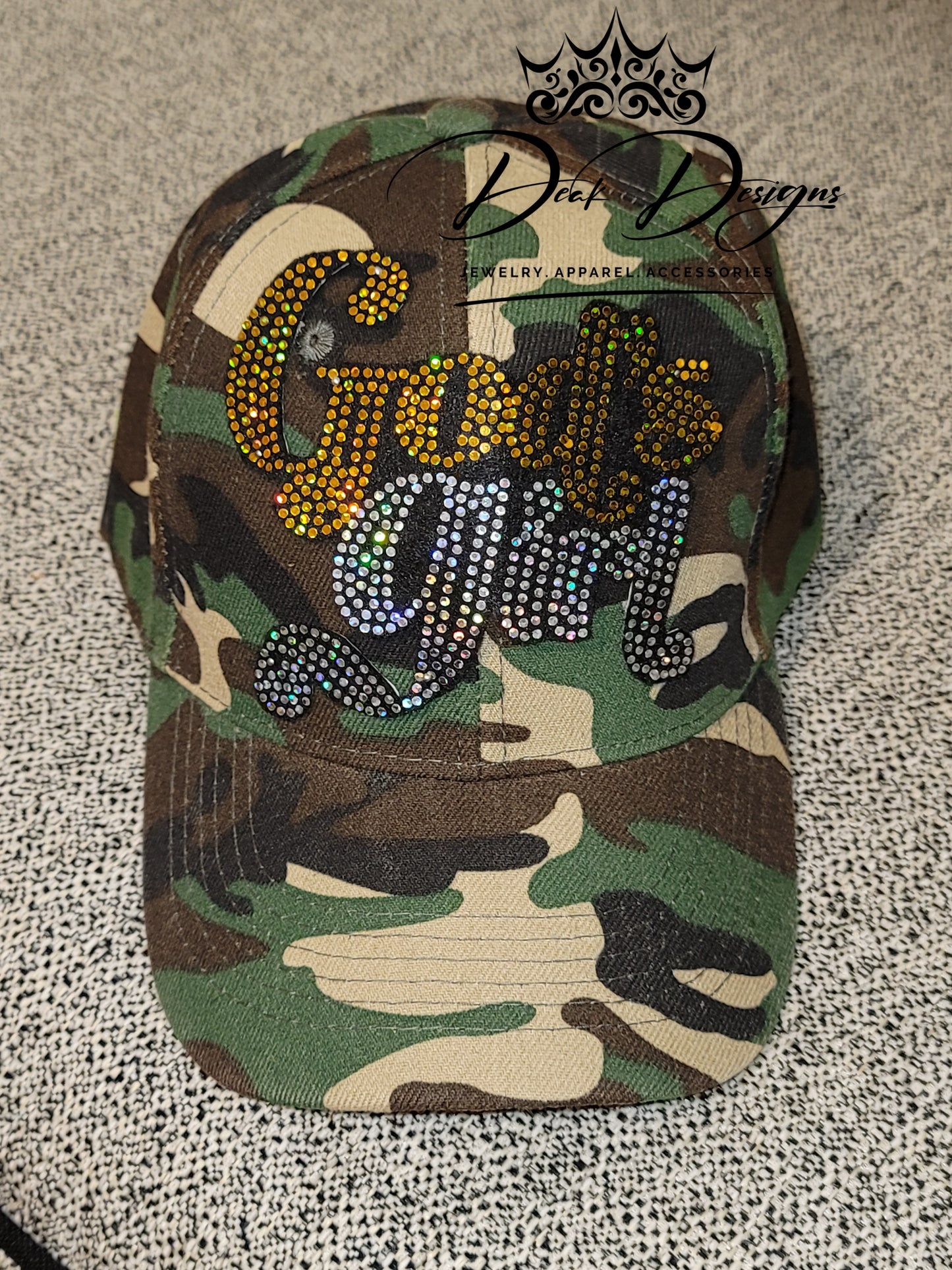 God's Girl Cap (Gold and Silver)