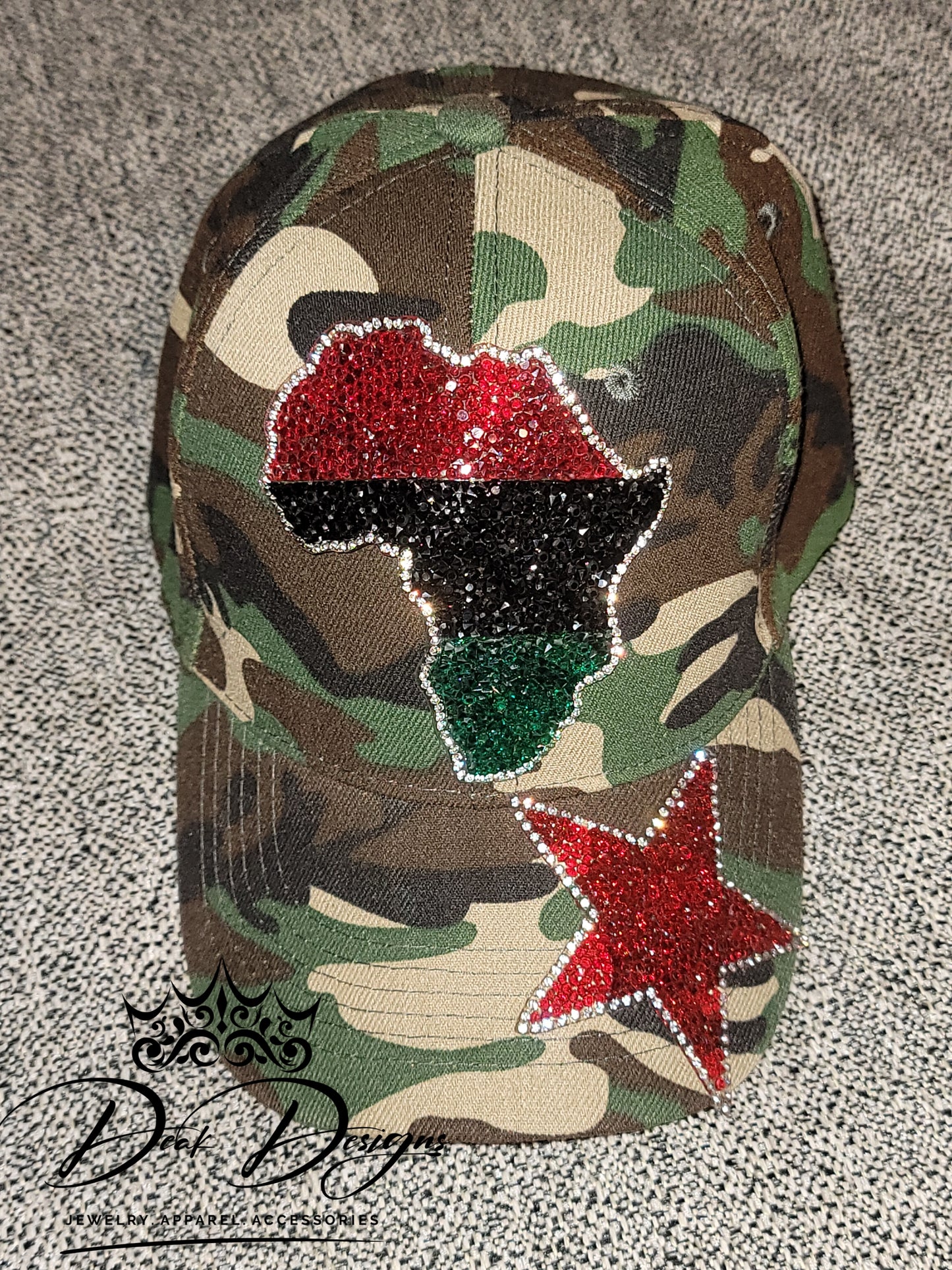 Africa Camo Cap