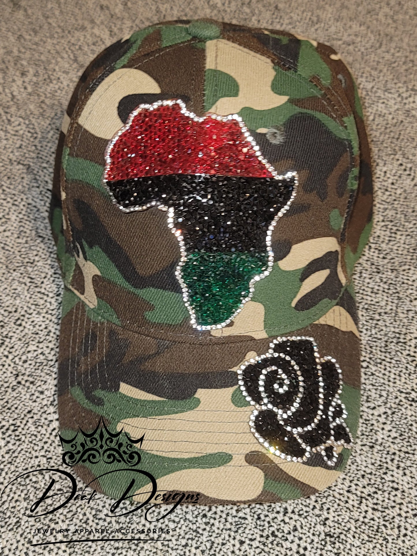 Africa Camo Cap