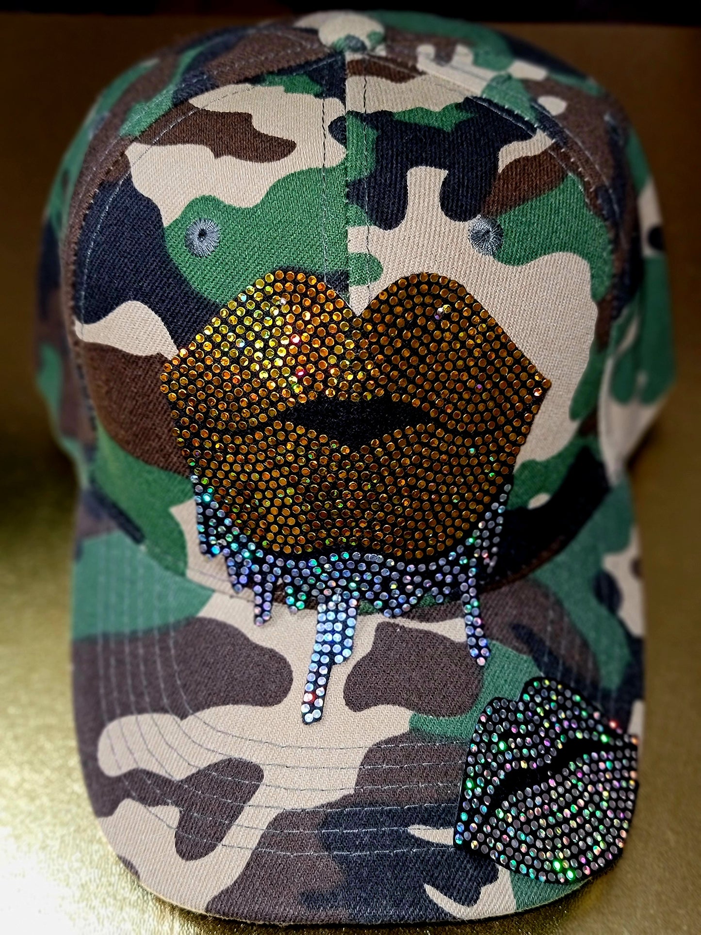 Drip Lip Camo Cap